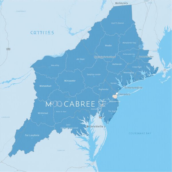 Eastern Shore Maryland service area map