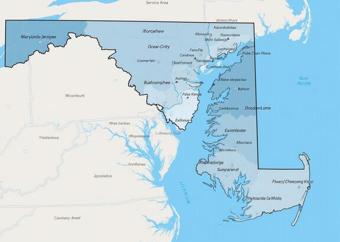 Salisbury Mold service area map